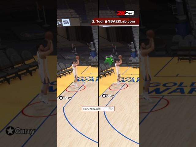 NBA 2K25 Shooting Tips & How to Green More Shots with Shot Meter Off vs On #nba2k25 #2k25