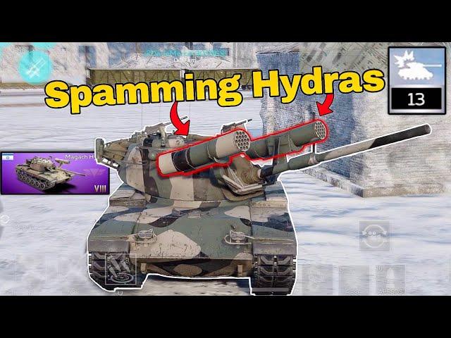 New! Magach Hydra (13 kills) | War Thunder Mobile