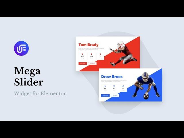 Mega Slider Widget for Elementor