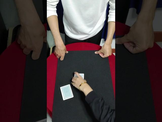 โกงไพ่ขั้นเทพ ลูกค้าตัดเอง จั่วตองรอบวง!! #มายากล #magic #cardtrick  #มายากลไพ่ #salviathemagician