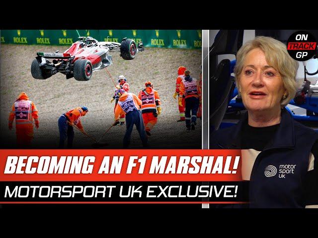 What Does An F1 MARSHAL Do?! | How To BECOME A Marshal?! | Sam's Visit To MOTORSPORT UK!