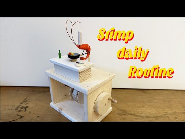 Shrimp daily routine