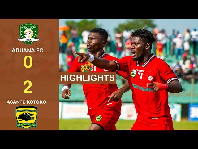 ADUANA FC 0-2 ASANTE KOTOKO || HIGHLIGHTS || HD QUALITY||GHANA PREMIER LEAGUE MD12 - GLOBE SPORTS TV