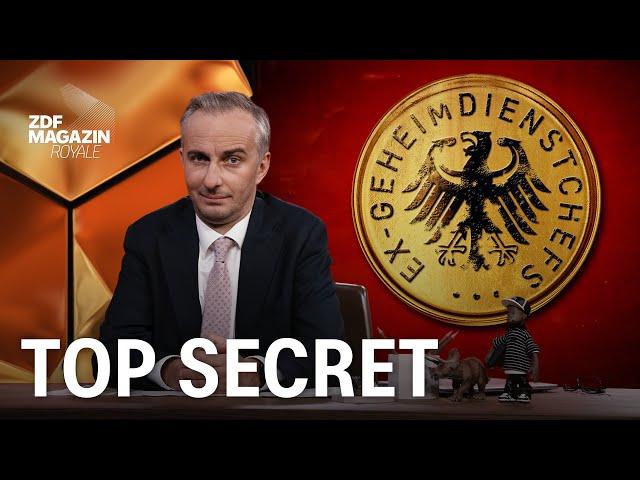 Was Ex-Geheimdienstchefs in ihrem Ruhestand machen | ZDF Magazin Royale