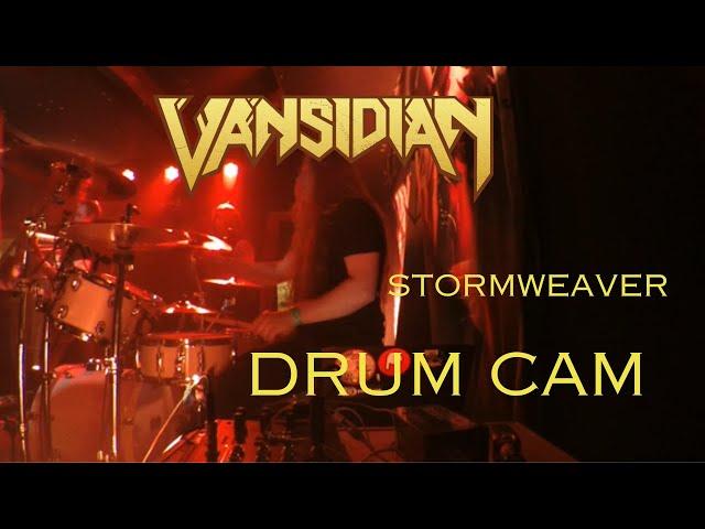 Filip Gäddnäs - Vansidian  - Stormweaver  - DRUM CAM live @Torvi, Lahti 15.3.2024