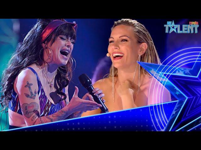 Silvina Magari TRIUMPHS with "Mala de telenovela" | Semifinal 2 | Spain's Got Talent 7 (2021)