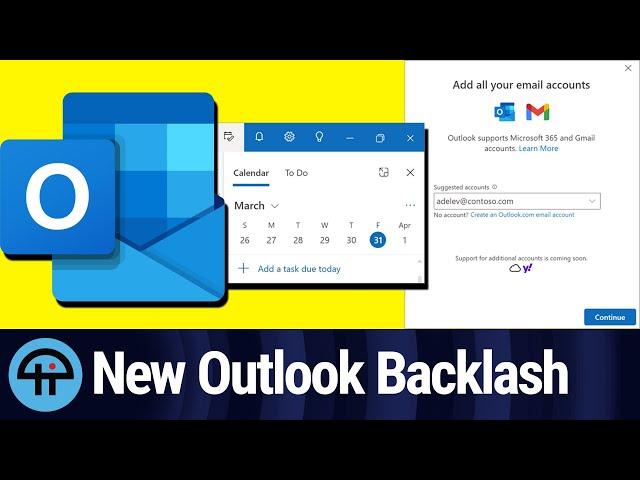 New Outlook for Windows Will Replace Calendar/Mail Apps