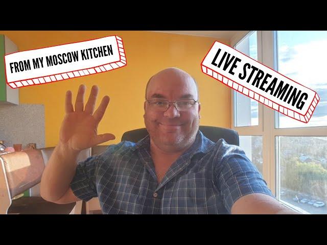 Travelling with Russell LIVE - Moscow Beautiful one day Raining the Next