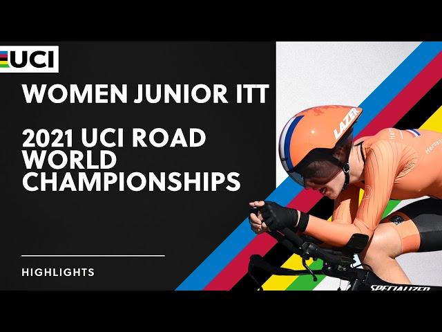 Women Junior ITT Highlights | 2021 UCI Road World Championships