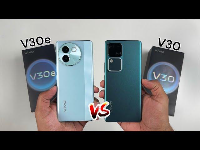 Vivo V30e 5G  Vs Vivo V30 5G || Full Comparison Review