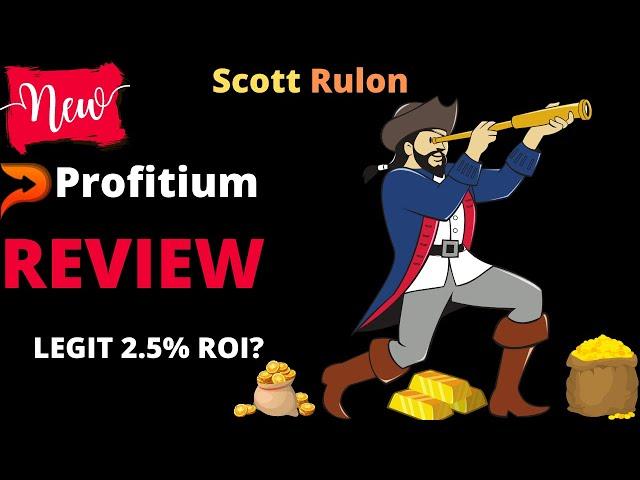 Profitium Review - Legit 2.5% ROI Crypto Opportunity or Huge Scam | NOT AN AFFILIATE #profitium#hyip