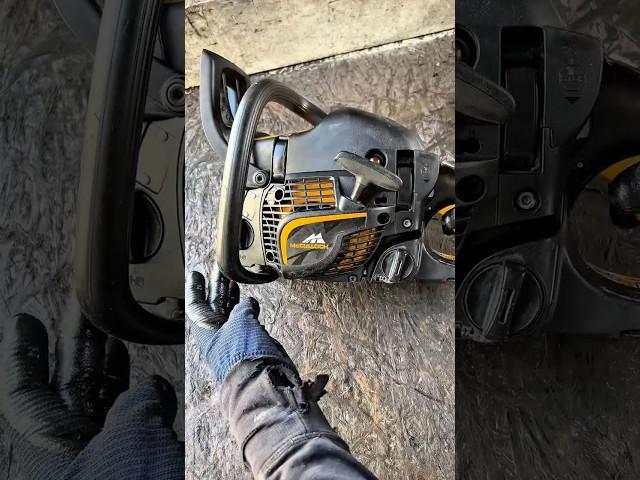 Ремонт бензопилы McCulloch (Husqvarna 435) (греется и не заводится / замена поршневой) (часть 2)