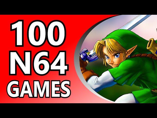 Top 100 N64 Games (Alphabetical Order)