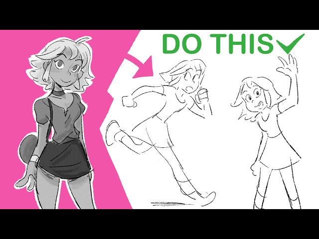 STOP DRAWING TOO MUCH (how to simplify your art)