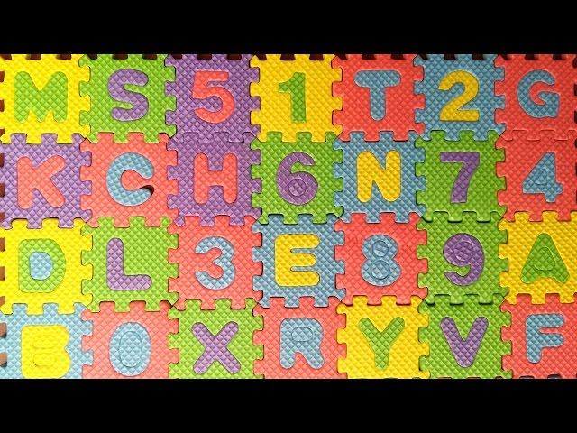 ABCDE 12345678910 ABC 12345 ABCD Puzzle A B C D E The Alphabet Song  | Daknik Cutie TV