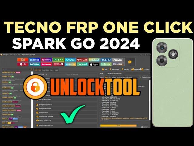 Spark Go 2024 Frp Unlock Tool | Tecno BG6 Frp Unlock Tool