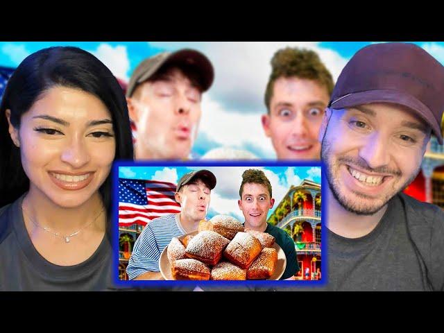 Brits try Southern Desserts for the first time | Yass & Fats Reacts