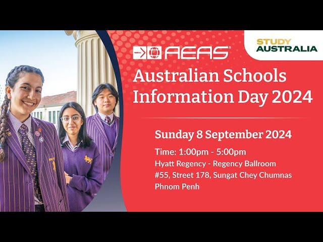 Australian Schools Information Day 2024-AEAS