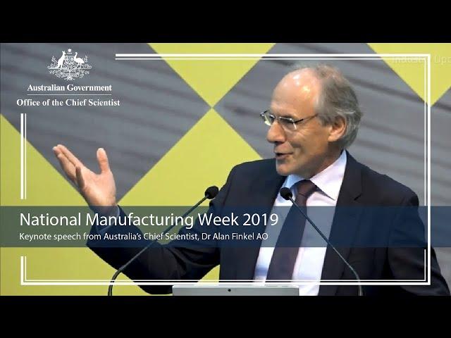 AI: National Manufacturing Week | 2019 Austech | Keynote