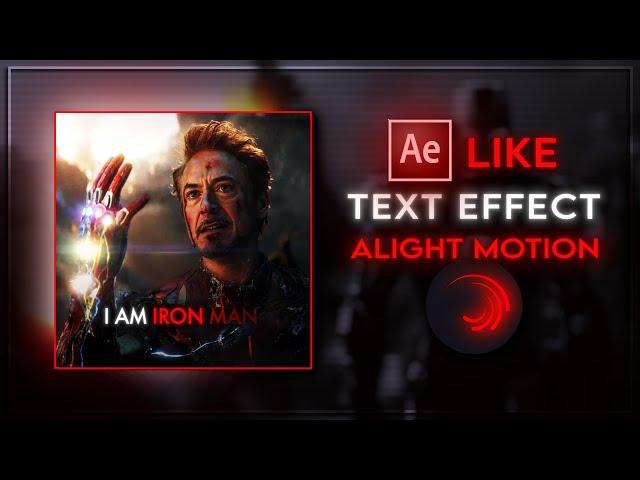 Fade in fade out text tutorial | Alight Motion (+Preset)
