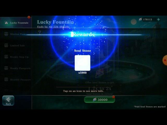 Sept 16, 2021 unlucky fountain