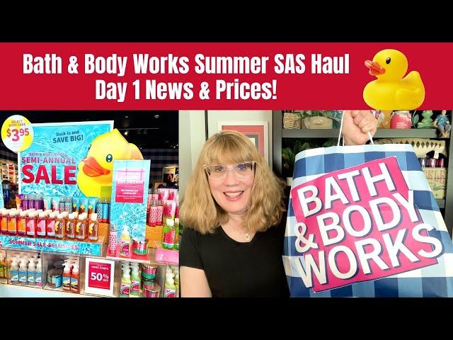 Bath & Body Works Summer SAS Haul - Day 1 News & Prices!