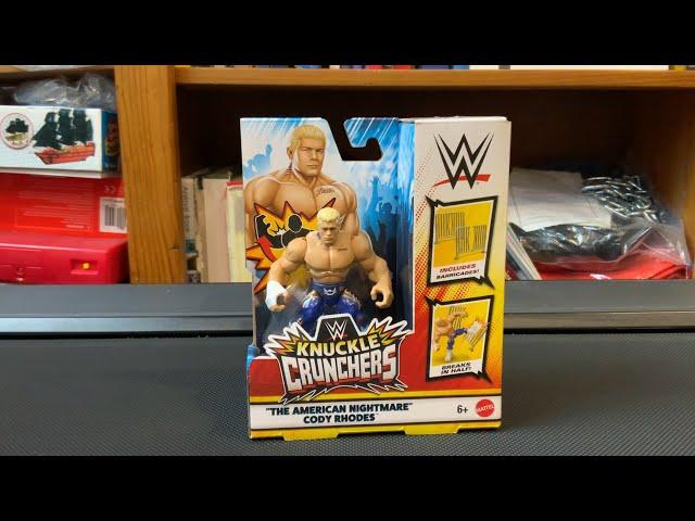 WWE KNUCKLE CRUNCHERS SERIES 2 CODY RHODES REVIEW