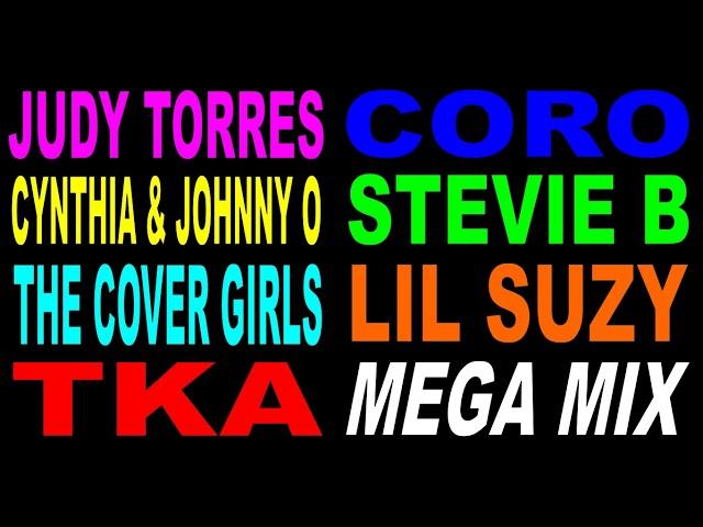 Freestyle MegaMix - Judy Torres - Cynthia & Johnny O - TKA - (DJ Paul S)