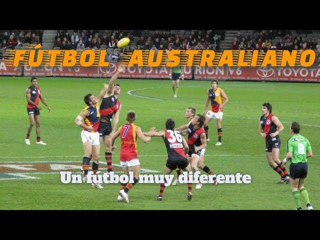 Meet the AUSTRALIAN FOOTBALL!  Fundamentals and rules