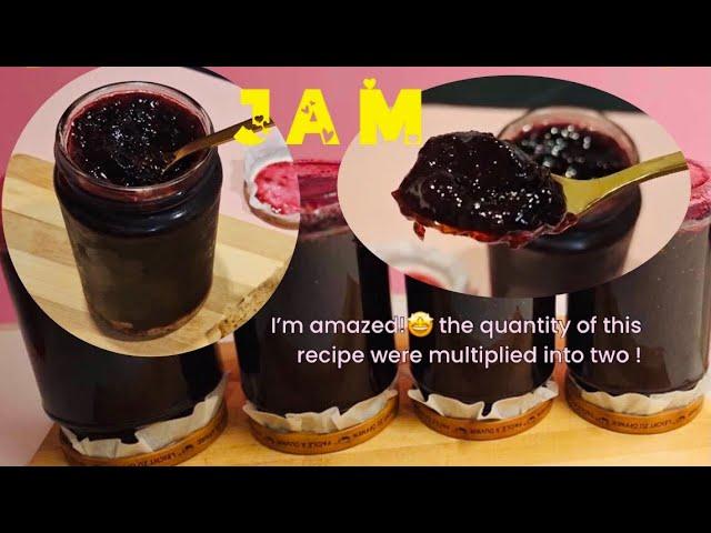 Easy cooking of BLUEBERRY JAM recipe by Glezl