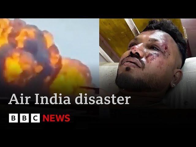 Air India disaster - British man is miracle survivor among more than 240 killed | BBC News