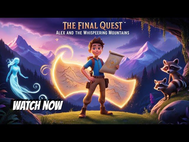 The Final Quest: Alex’s Epic Adventure in the Whispering Mountains |  Magical Journey for Kids |