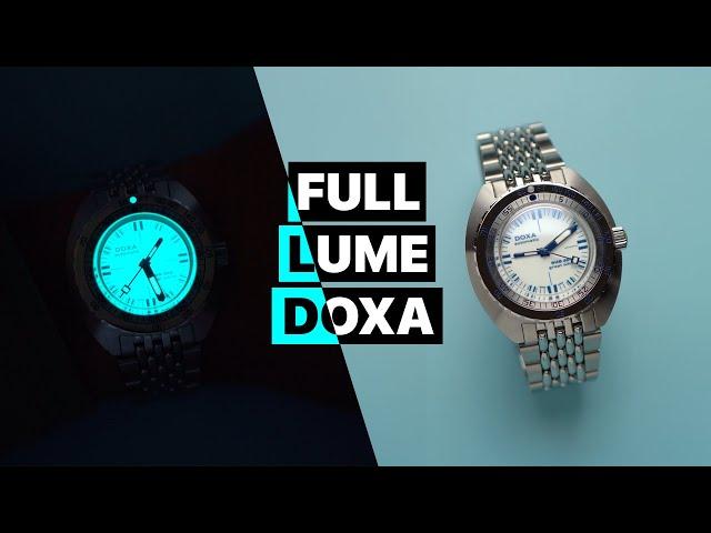 Doxa Sub 300 Full Lume Great White - Topper Jewelers Limited Edition