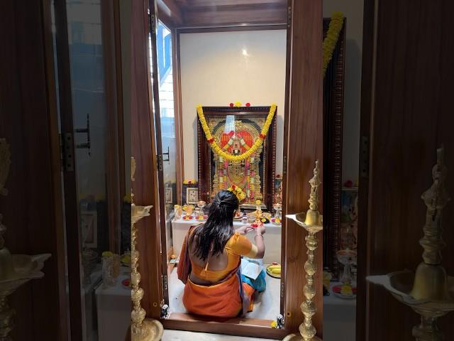 My Day 1 of Sai Baba vrata!! Kannada vlogs| Fashion| #saree #kannadainfluencer #south  #saibaba