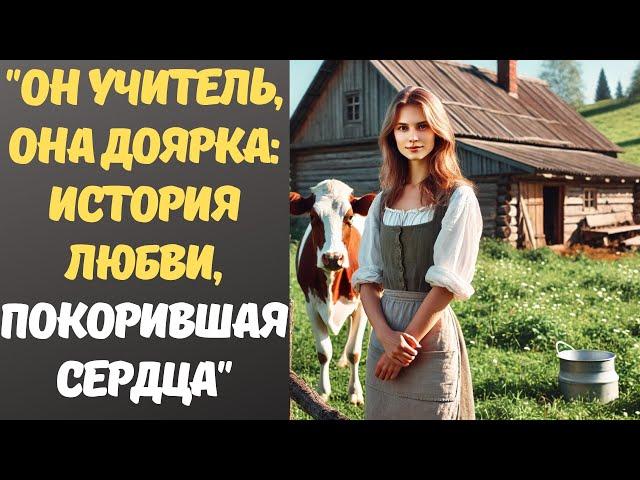 "Он учитель, она доярка: история любви, покорившая сердца." Истории из жизни. Аудио рассказы