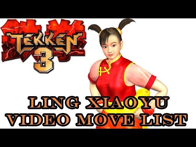 Tekken 3 - Ling Xiaoyu Move List