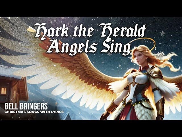 Bell Bringers - Hark the Herald Angels Sing with Lyrics | Christmas Carol