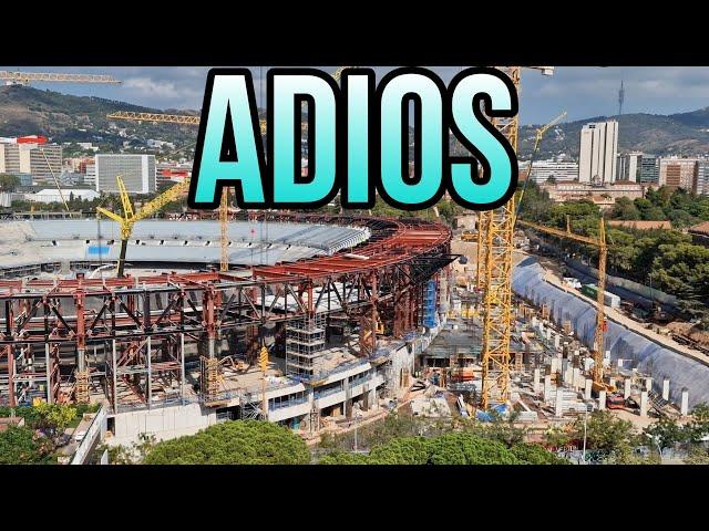 OBRAS CAMP NOU(28 de Agosto)️Últimas novedades