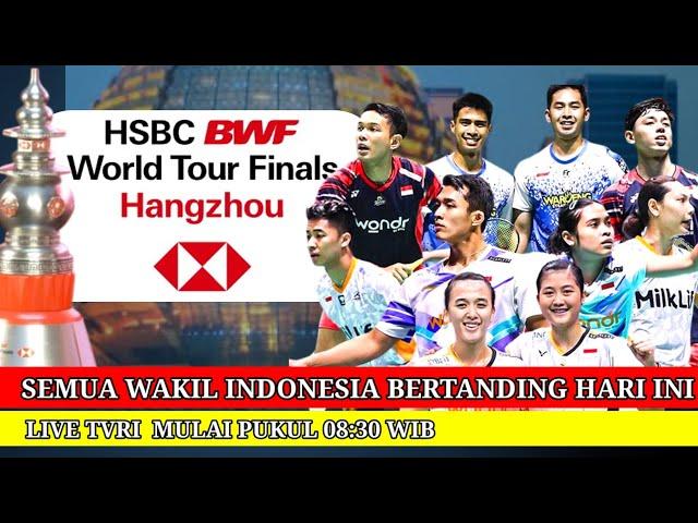 JADWAL LENGKAP PENYISIHAN GRUP BWF WORLD TOUR FINAL 2024 | LIVE TVRI