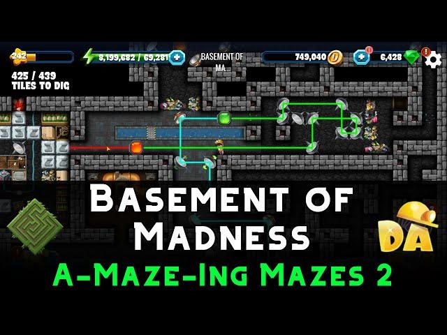 Basement of Madness | A-Maze-Ing Mazes 2 #3 | Diggy's Adventure