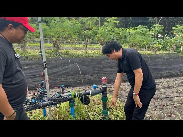 Latest HI-TECH Complete Irrigation Solution, Meron na sa Pinas! 2,000 HAs Open Field kaya