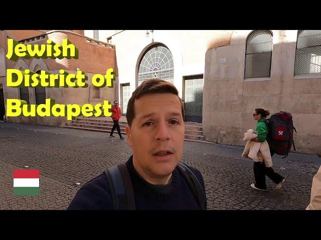 Exploring the JEWISH DISTRICT of Budapest. | Largest Synagogue In Europe