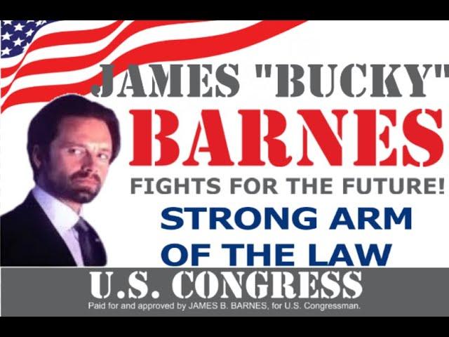 Bucky Barnes for US Congress | Vote May 2025 | @marvel #thunderbolts | Campaign HQ@ThemeParkHD