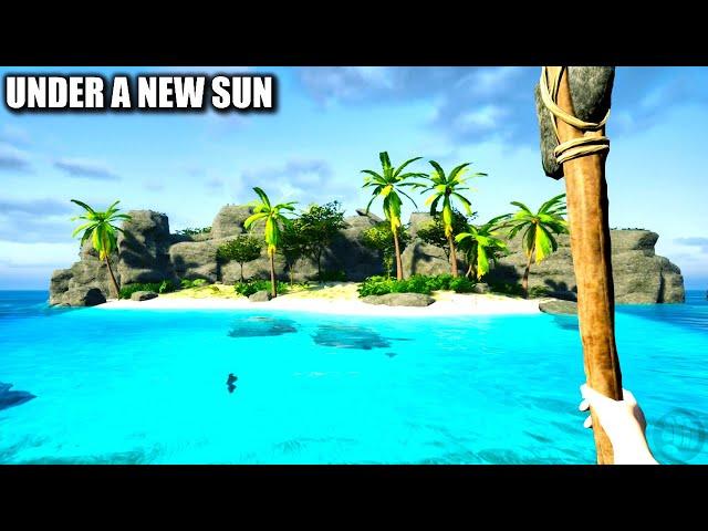 Tropical Survival Day One | Under A New Sun Gameplay | First Look