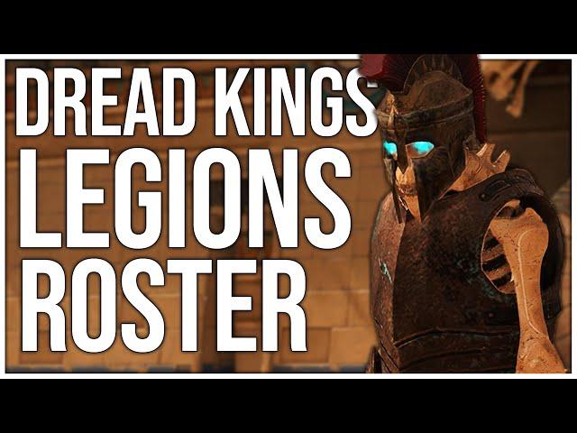 Dread Kings Legion Unit Guide | Total War Warhammer 3 Mod