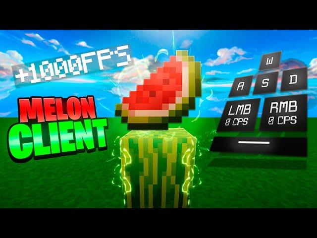 EL NUEVO MELON CLIENT SUBE FPS AL MÁXIMO | MINECRAFT PVP CLIENT 1.8.9 NO PREMIUM +1000 FPS 2021