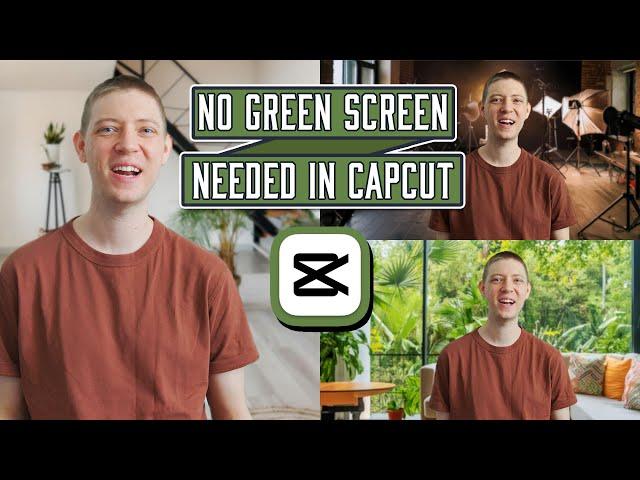 HOW TO Remove and Replace Any Background In CapCut! [Tutorial] [AI]