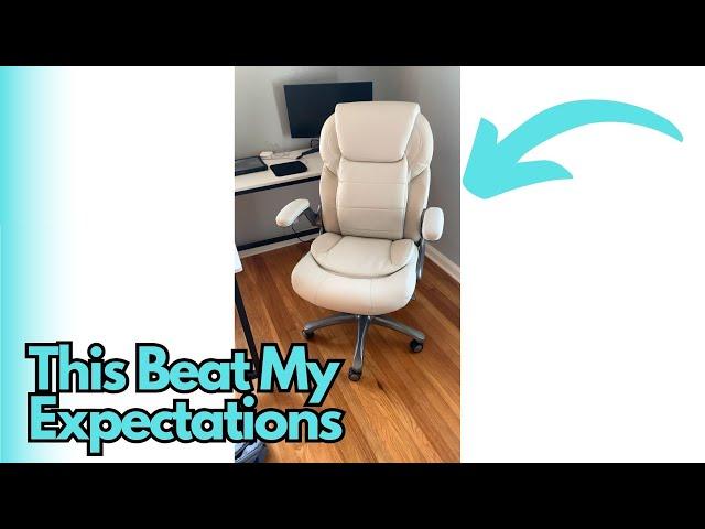 Amazon Commercial Ergonomic High-Back Bonded Leather Executive Chair Review