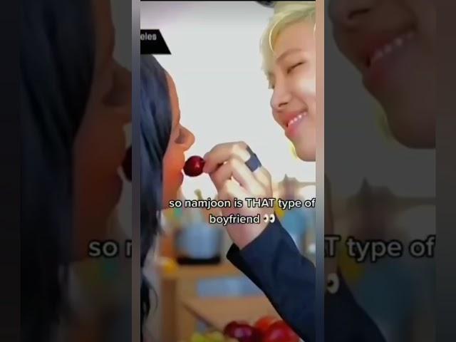 Namjoon feeding girl cherry #bts #shorts