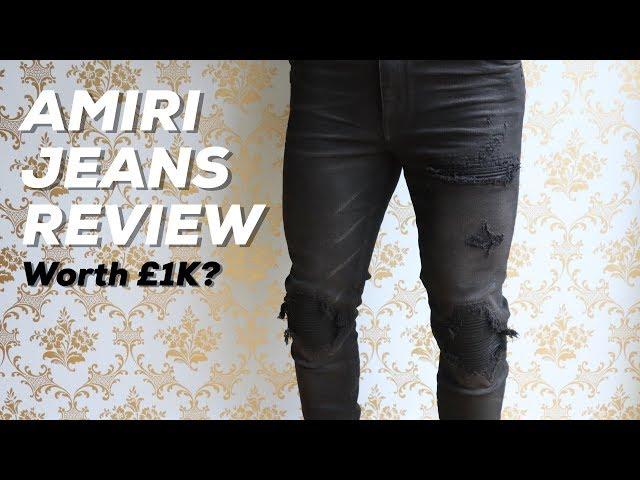 AMIRI Jeans Review - Tonal Denim MX1